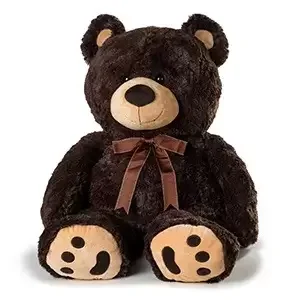 Jamaica, United States flowers  -  Cheerful Plush Brown Bear Delivery
