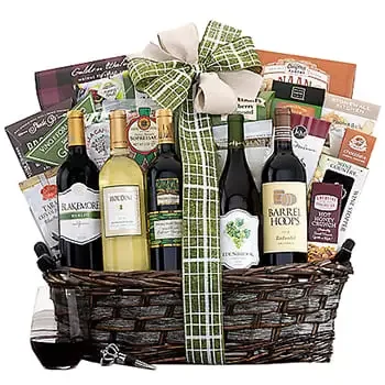, United States flowers  -  Ultimate Eastpoint Cellars California Gift Ba Baskets Delivery