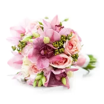 Dolynska Blumen Florist- Hochzeitsglocken Blumen Lieferung