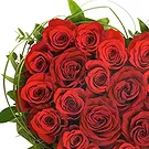 Italy flowers  -  Heart of Red Roses Flower Bouquet/Arrangement