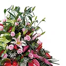San Andros flowers  -  Almond Elegance and Apple AirPods Set Flower Bouquet/Arrangement