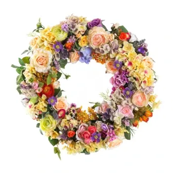 Italia Florarie online - Coroana sau Ghirlanda funerara Buchet