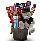 Hatem flowers  -  Teddy Treats Flower Bouquet/Arrangement