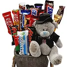 Hatem flowers  -  Teddy Treats Flower Bouquet/Arrangement