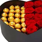Hatem flowers  -  Sweetheart Flower Bouquet/Arrangement