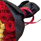 Hatem flowers  -  Luxurious Touch  Flower Bouquet/Arrangement