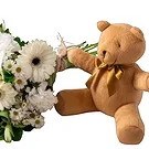 Chile flowers  -  White Elegance Flower Bouquet/Arrangement