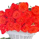 fiorista fiori di Kerema- Cesto di rose arancioni Bouquet floreale