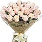 Oman flowers  -  Bouquet of 24 light pink roses Flower Bouquet/Arrangement