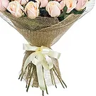 Oman flowers  -  Bouquet of 24 light pink roses Flower Bouquet/Arrangement