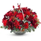 Oman flowers  -  Christmas arrangement of red flowers Flower Bouquet/Arrangement