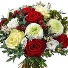 Oman flowers  -  Christmas bouquet of red and white flowers Flower Bouquet/Arrangement