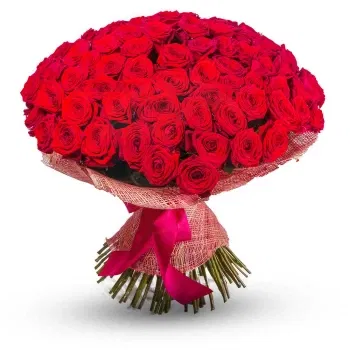 Mongolia online Florist - Bunch of 200 red roses Bouquet