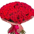 Oman flowers  -  Bunch of 200 red roses Flower Bouquet/Arrangement