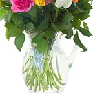 Oman flowers  -  Multi-coloured roses bouquet Flower Bouquet/Arrangement