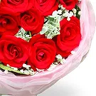 China flowers  -  Romantic Red Roses Gift Bouquet Flower Bouquet/Arrangement