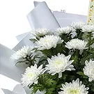 Shanghai flowers  -  Fresh White Chrysanthemum Flower Bouquet  Flower Bouquet/Arrangement