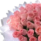 China flowers  -  Timeless Pink Roses Arranged in a Chic Hatbox Flower Bouquet/Arrangement