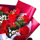 China flowers  -  Bold and Beautiful Red Roses Bouquet  Flower Bouquet/Arrangement