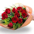 China flowers  -  Luxurious Red Roses Arrangement Flower Bouquet/Arrangement