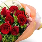 China flowers  -  Luxurious Red Roses Arrangement Flower Bouquet/Arrangement