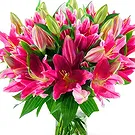 Asipulo flowers  -  Stunning Pink Flower Bouquet/Arrangement