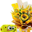 Subic flowers  -  Sunshine Embrace Flower Bouquet/Arrangement