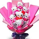 Asipulo flowers  -  Adorable Mini Hello Kitty Layer Bouquet  Flower Bouquet/Arrangement