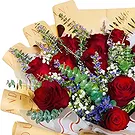 Asipulo flowers  -  Elegant Red Flower Bouquet/Arrangement