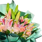 Bacacay cvijeća- Elegantna ružičasta Cvjetni buket/aranžman
