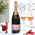 Bäch flowers  -  Moet & Chandon Rose Imperial Champagne Gift S Flower Bouquet/Arrangement