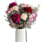 Italy flowers  -  Purple Petals: Bloom Harmony Flower Bouquet/Arrangement