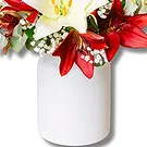 Ibiza flowers  -  Melody of Love: Lilium Fusion Flower Bouquet/Arrangement