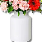 Ibiza flowers  -  Soul Love: Red Gem Harmony Flower Bouquet/Arrangement