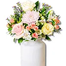 Italy flowers  -  Mum’s Joy: Anastasia and Aster Flower Bouquet/Arrangement