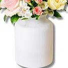 Italy flowers  -  Mum’s Joy: Anastasia and Aster Flower Bouquet/Arrangement