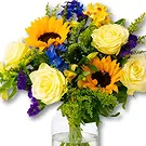 Amsterdam-Zuidoost flowers  -  Sunflower Bouquet Laura Flower Bouquet/Arrangement