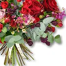 United Arab Emirates flowers  -  Romantic Red and Purple Rose Bouquet Flower Bouquet/Arrangement
