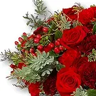 United Arab Emirates flowers  -  Romantic Red Rose and Carnation Flower Bouquet/Arrangement
