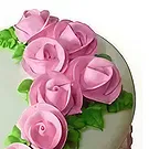 Tarut Blumen Florist- Vanilleherzkuchen Bouquet/Blumenschmuck