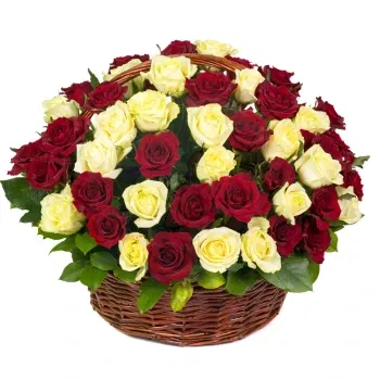 بائع زهور صقلية- ترتيب الزهور الرومانسية