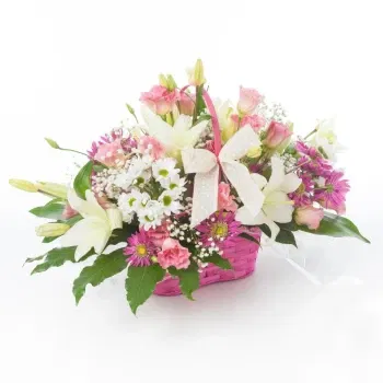 بائع زهور ميلان- تكوين الزهور الطازجة