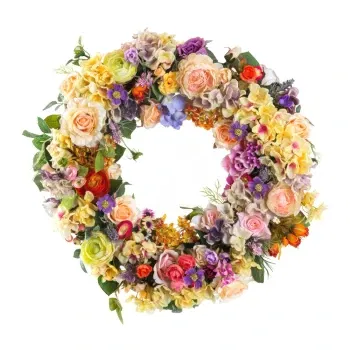 بائع زهور فلورنسا- إكليل الجنازة أو إكليل