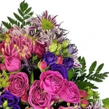 Лозана цветя- Розова зебра Букет/договореност цвете