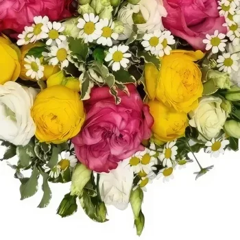 Basel Blumen Florist- Spanische Gefühle Bouquet/Blumenschmuck