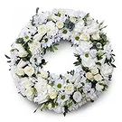 fiorista fiori di Schellenberg- Corona Bianca Bouquet floreale