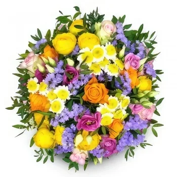 flores de Basileia- Beleza Brilhante Bouquet/arranjo de flor