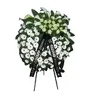 Getk Blumen Florist- Weißer Kranz Bouquet/Blumenschmuck