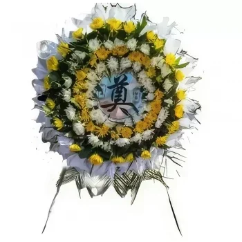 Wuhan blomster- Begravelseskrans Blomsterarrangementer bukett