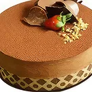 Bunut Payong kwiaty- Tiramisu czekoladowe Bukiet ikiebana